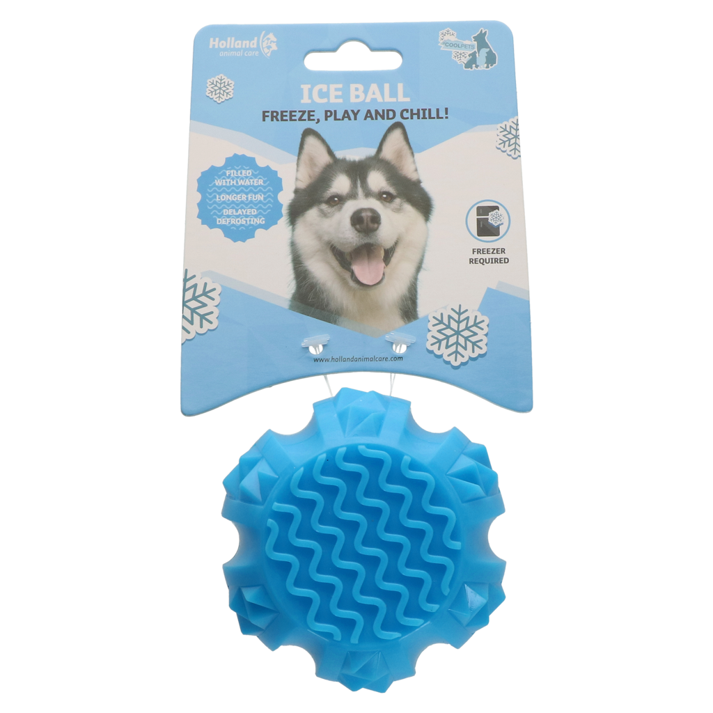 Coolpets Ice Ball, kühlendes Hundespielzeug, befüllbar, gefrierbar