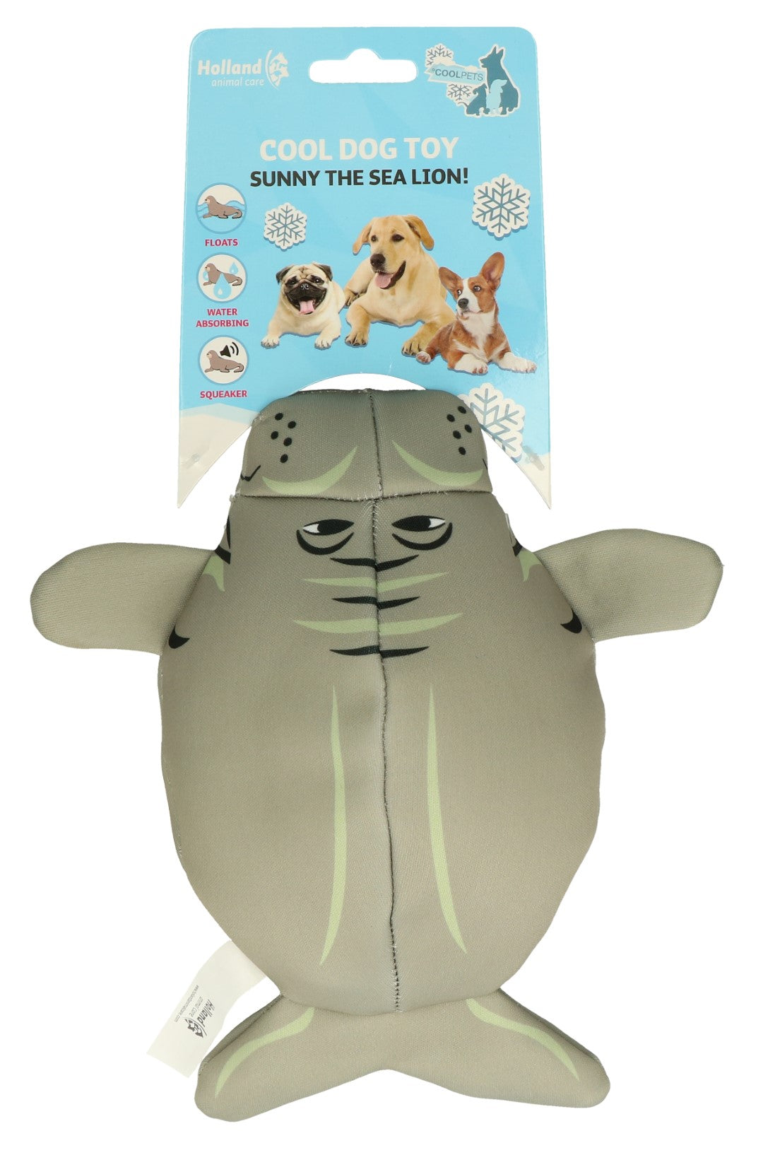 CoolPets Hundespielzeug, Wasserspielzeug, Quietscher, 22 cm