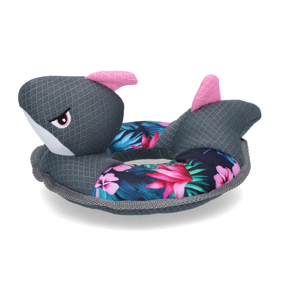 CoolPets Hundespielzeug, schwimmend, wasserabsorbierend, mit Quietschfunktion