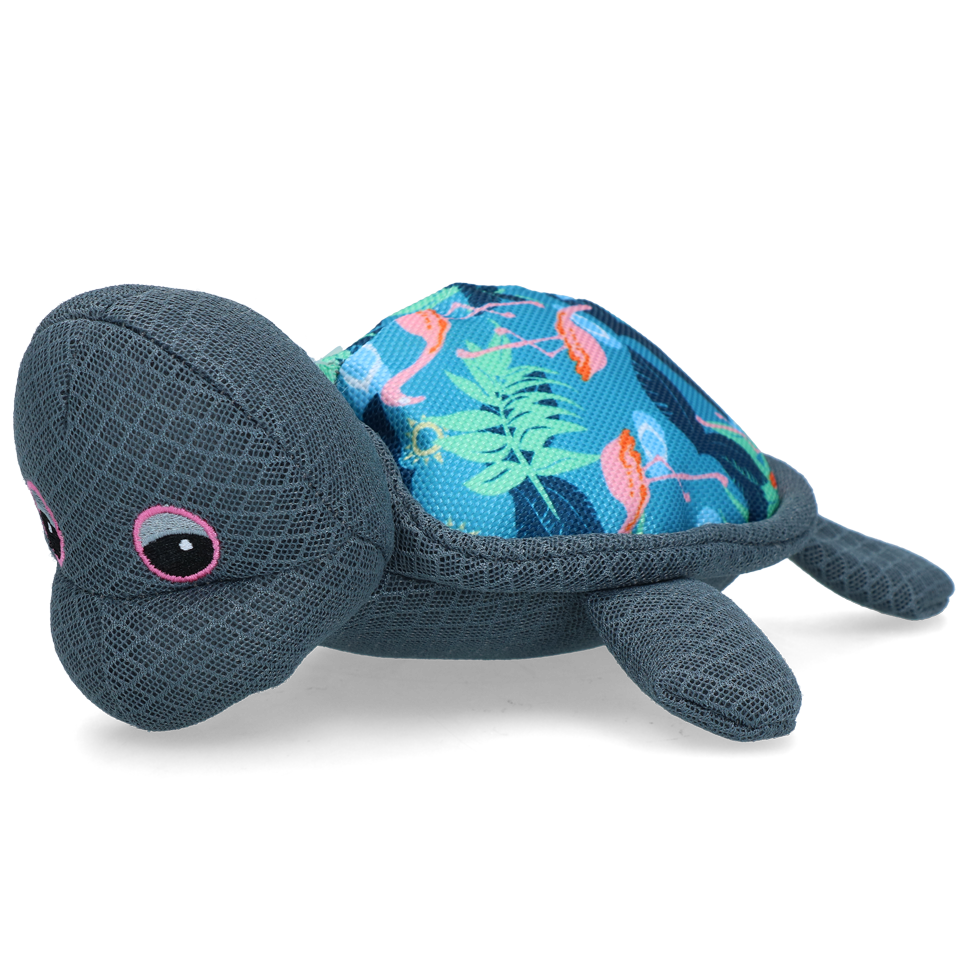 CoolPets Hundespielzeug, Wasserspielzeug, Flamingo, quietschend, schwimmend