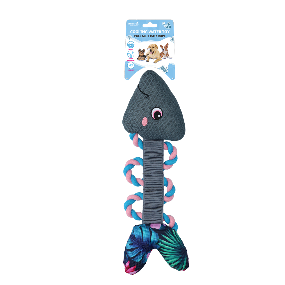 CoolPets Hundespielzeug, schwimmfähig, mit Quietschfunktion, Zahnpflege, Wasseraufnahme