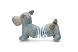 Country Dog Hundespielzeug Buster, Leinenstoff, recycelter Kunststoff