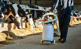 Excellent Cow Drencher Wagen, mobil, mit Halter, Höhe 100 cm