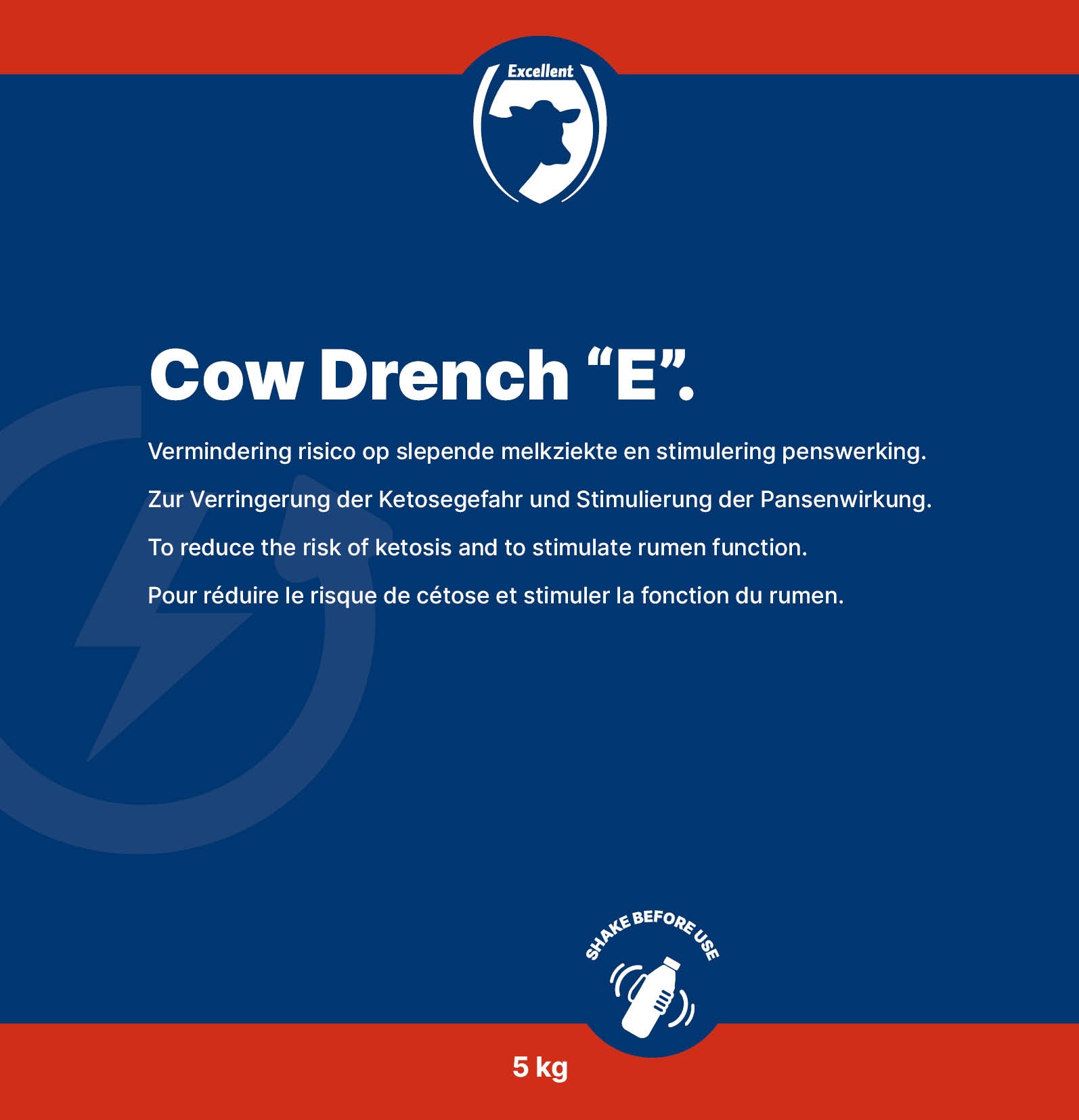 Excellent Cow Drench E für Milchkühe, 5 kg