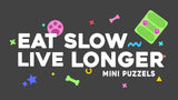 Eat Slow Live Longer Futterpuzzle Mini, Crazy River, für kleine Hunde, 13 x 19 cm