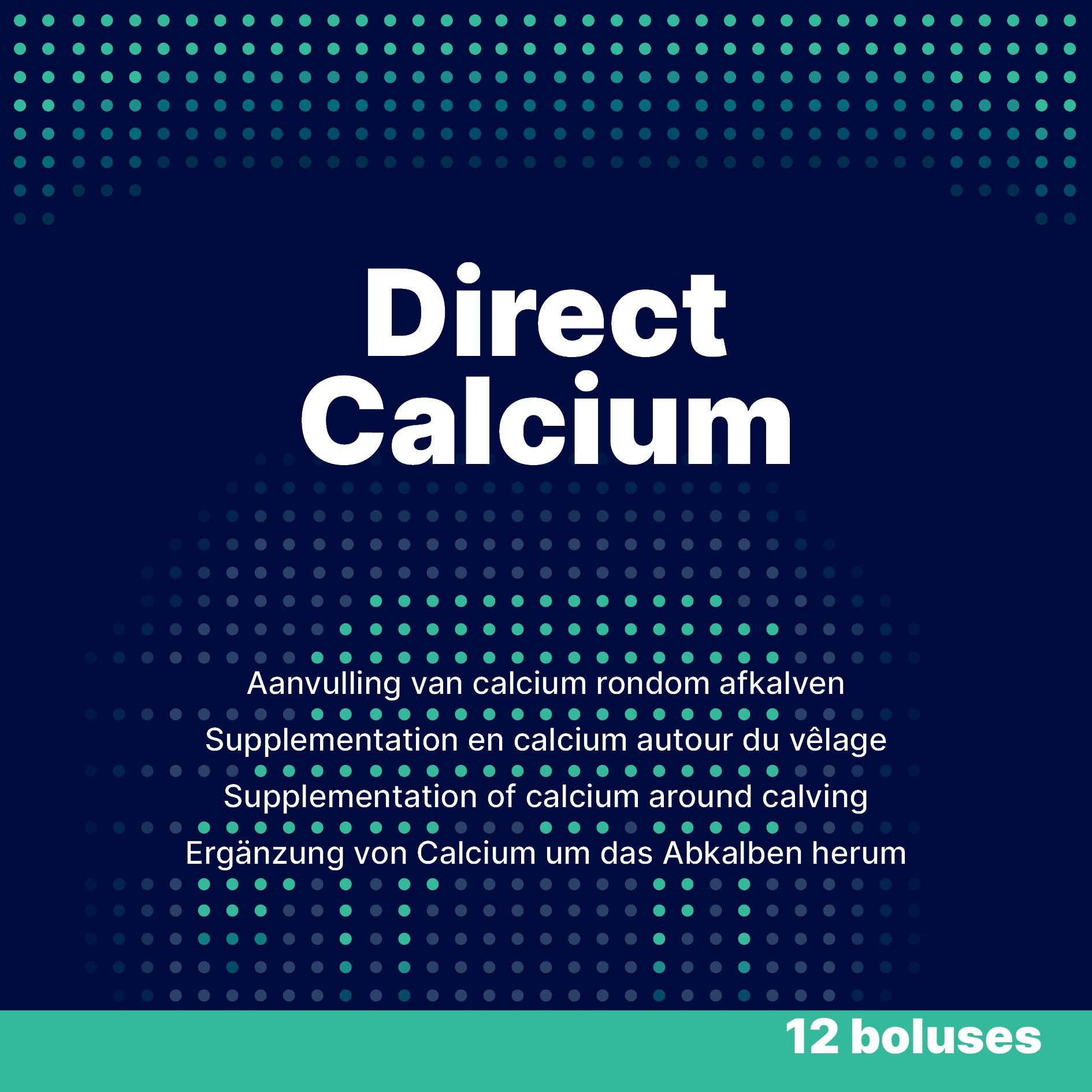Direct Calcium Bolus, für Milchkühe, 12 x 94 g