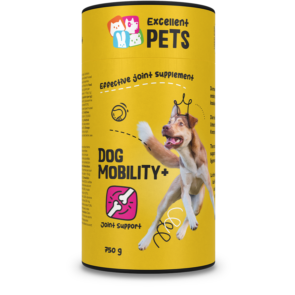 Excellent Pets Dog Mobility+, Pulver, 750 g