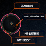 Dog Comets Tennisball mit Quietscher, M, Ø 6 cm, grün, 3 Stk