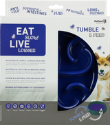 Eat Slow Live Longer Tumble Feeder / Anti-Schlingnapf Napf