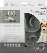 Eat Slow Live Longer Tumble Feeder / Anti-Schlingnapf Napf