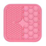 Eat Slow Live Longer Leckmatte Duo, S, 15 x 15 cm, Silikon
