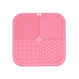 Eat Slow Live Longer Silikon Schleckmatte Quad 20 x 20 cm