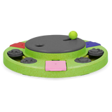 Eat Slow Live Longer Hundepuzzle, Antischlingnapf, rund