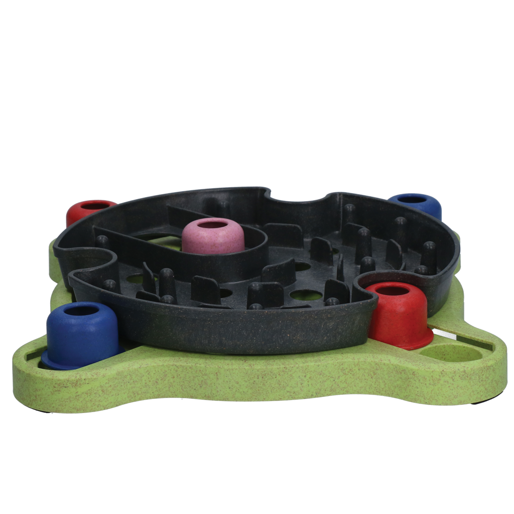 Eat Slow Live Longer Hundefutter-Puzzle, rund, Antischlingnapf
