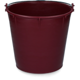 Eimer, 7 l, mit Griff, burgunderrot, LDPE