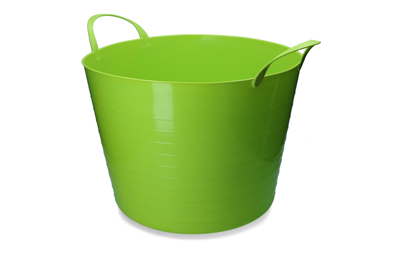 vPlast Flexi Eimer V-Trug, Kunststoff — flexibler Garten- und Haushaltseimer