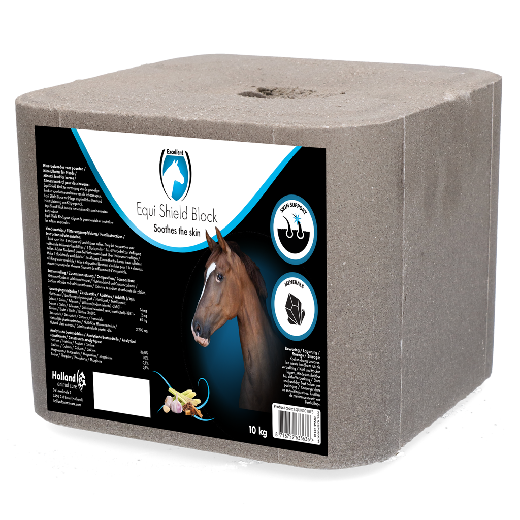 Excellent Horse Salzleckblock für Pferde und Ponys, 10 kg