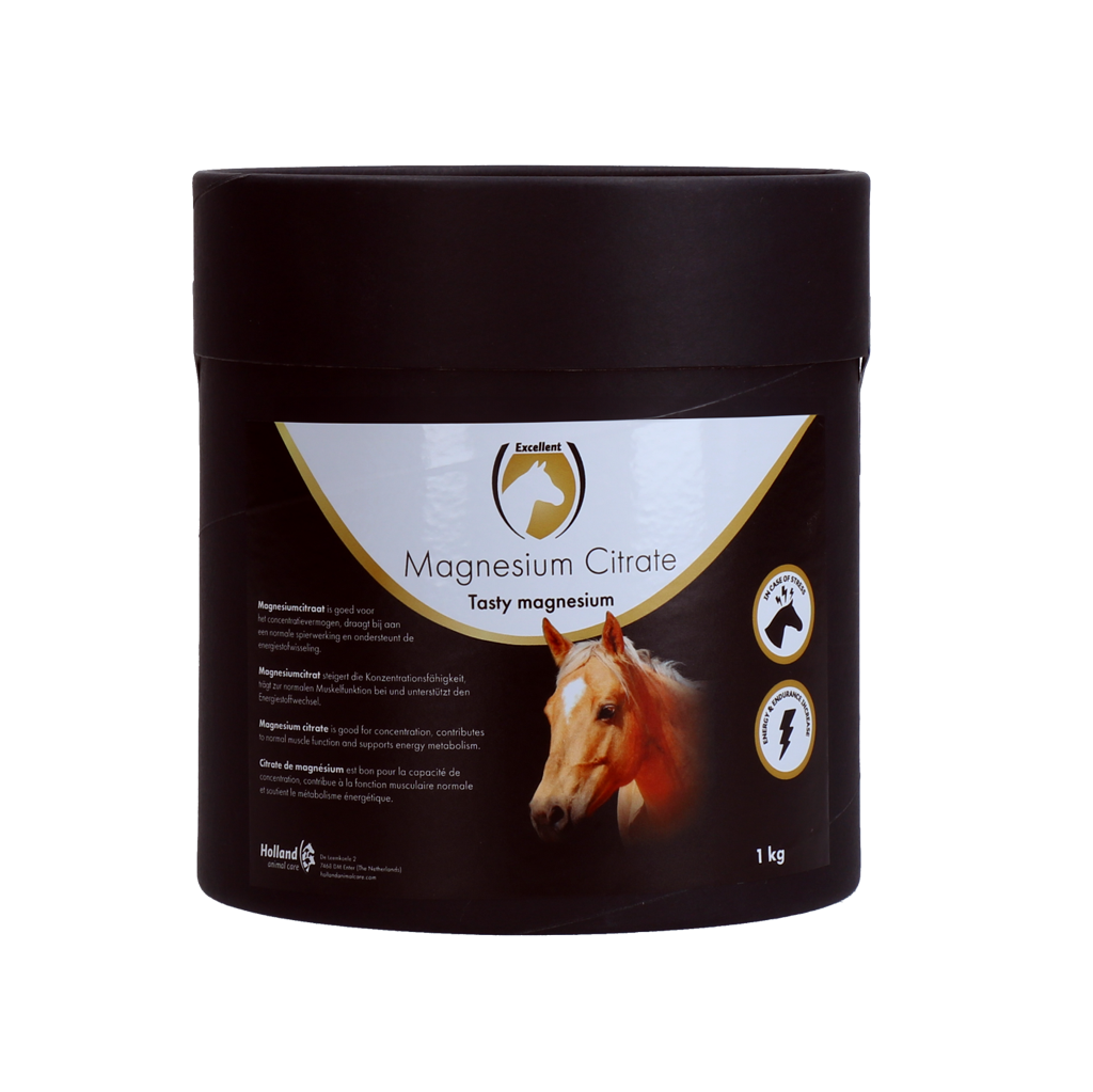 Excellent Horse Magnesiumcitrat, Ergänzungsfuttermittel, Pferd, 1 kg