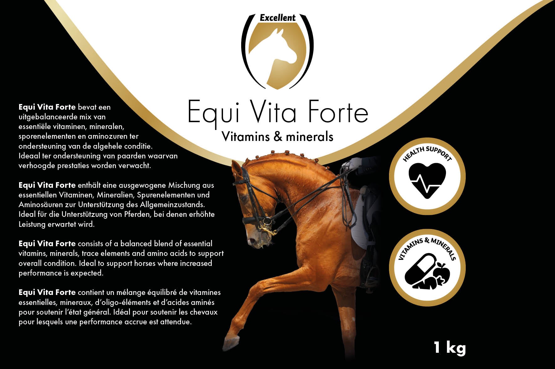 Excellent Horse Vita Forte für Pferde, 1 kg
