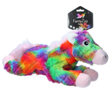 Hundespielzeug Pferd, FantaZoo, L, 32 x 16 cm, mit Quietscher, recyceltes Material