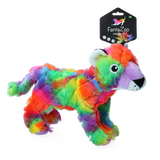 Hundespielzeug Leopard, Größe M, 23 x 13 cm, mit Quietscher, recyceltes Material