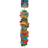 Feather World Vogelspielzeug, Javaholz, Papier, 50 cm