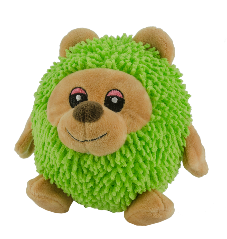 Hundespielzeug mit Quietscher, Bär, 14 cm