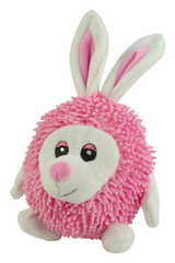 Hundespielzeug mit Quietscher, Kaninchen, Fuzzle, 23 cm