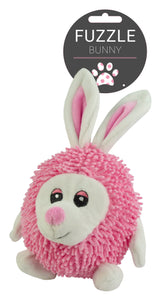 Hundespielzeug mit Quietscher, Kaninchen, Fuzzle, 23 cm