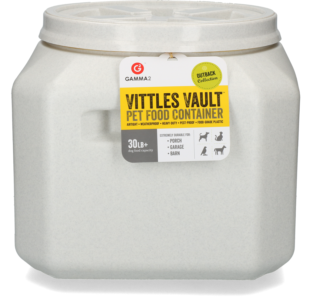 Gamma Vittles Vault Outback Futterbehälter für Tierfutter - stapelbar