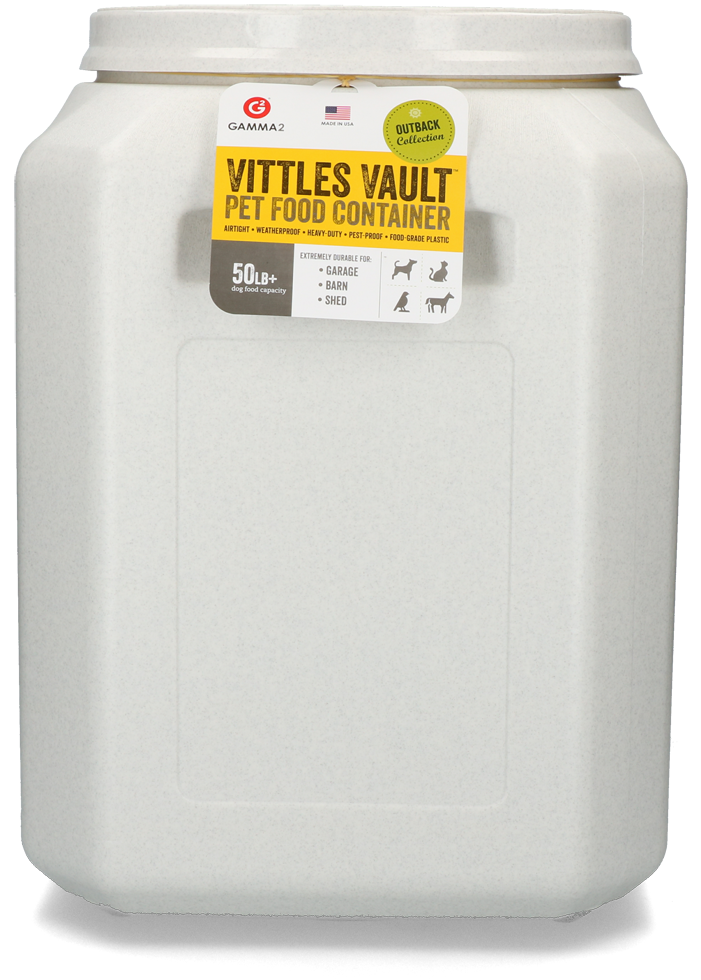 Gamma Vittles Vault Outback Futterbehälter für Tierfutter - stapelbar