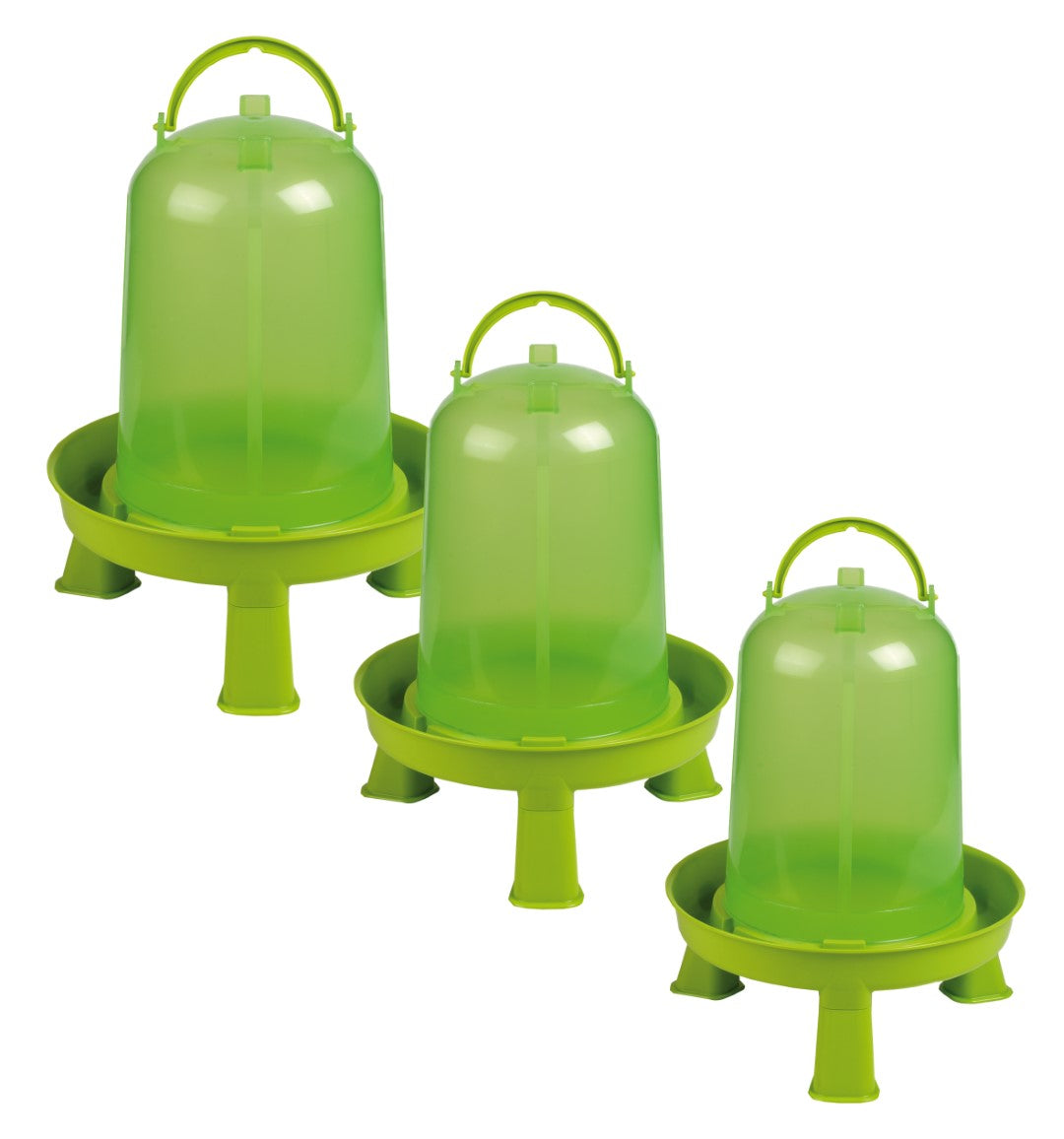 Gaun Geflügeltränke mit Ständer, limonengrün, 1,5 l