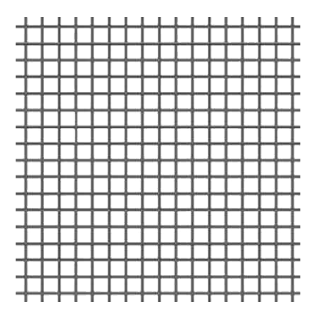 Gevelfix Insektennetz, epoxidiertes Aluminium, Maschenweite 2,2 mm, 9,5 x 13,5 cm