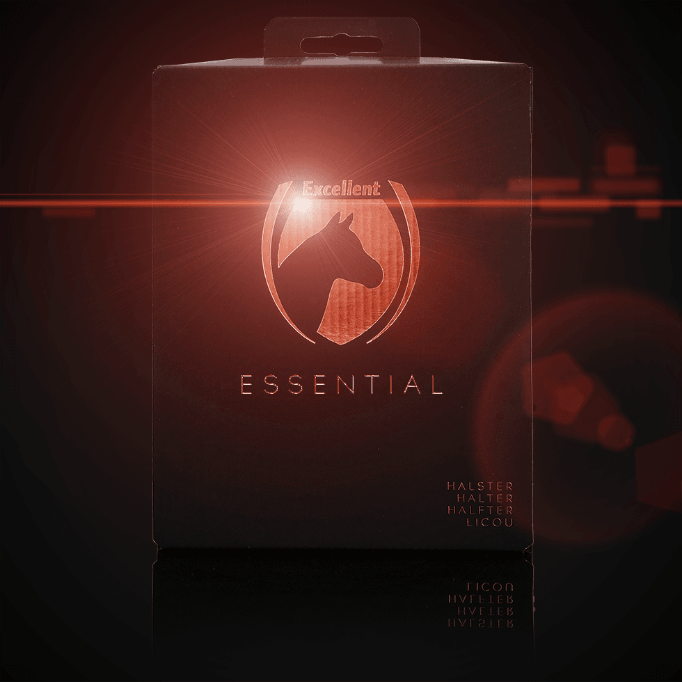 Excellent Essential Halfter, Nylon, Blau, XS, Fohlen