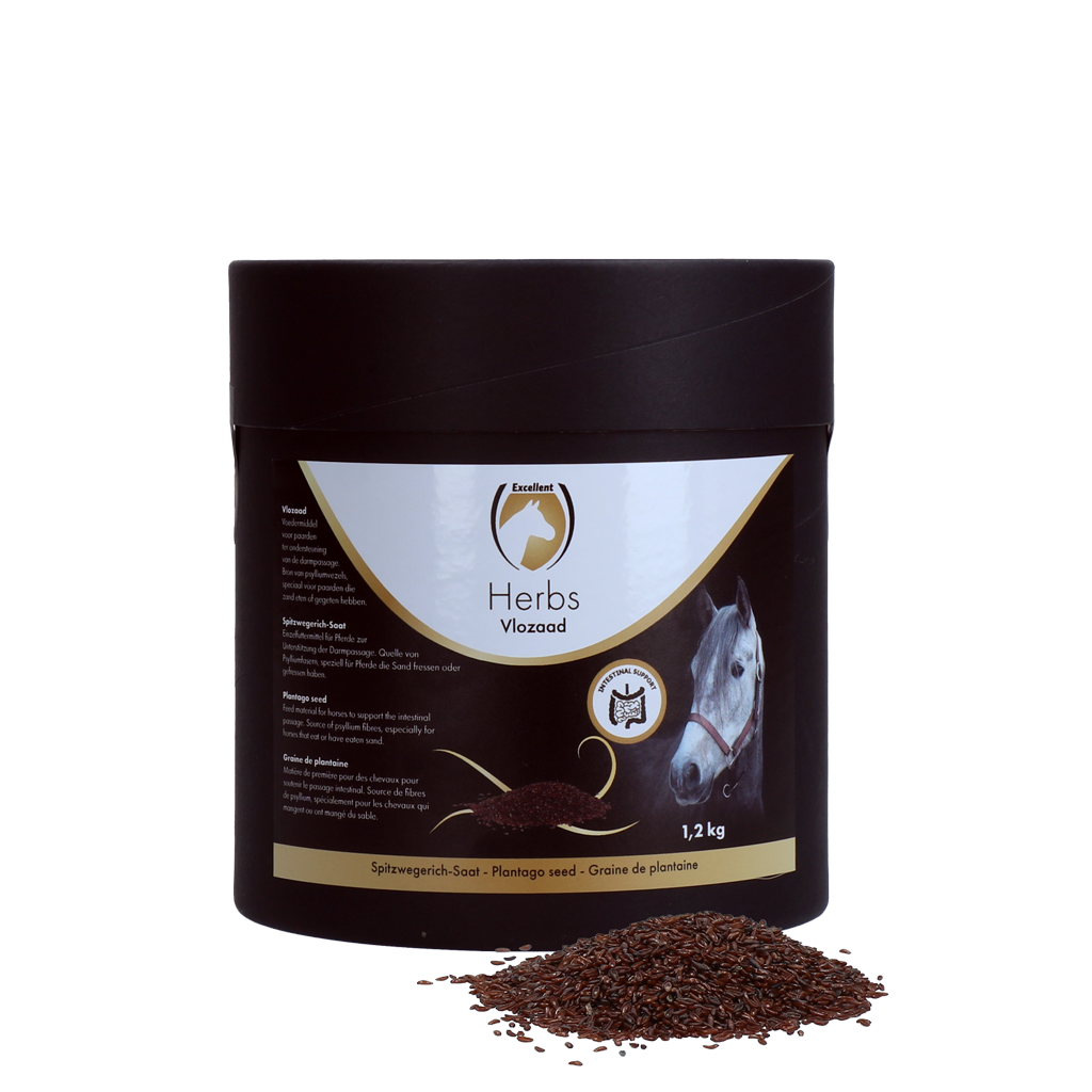 Excellent Horse Herbs Spitzwegerich-Saat für Pferde, 1,2 kg