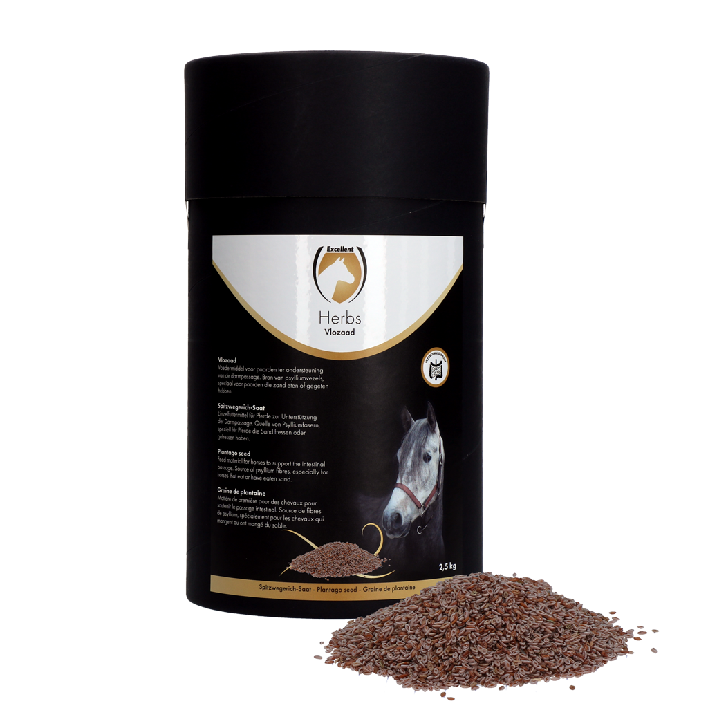 Excellent Horse Herbs Spitzwegerich-Saat für Pferde, 2,5 kg