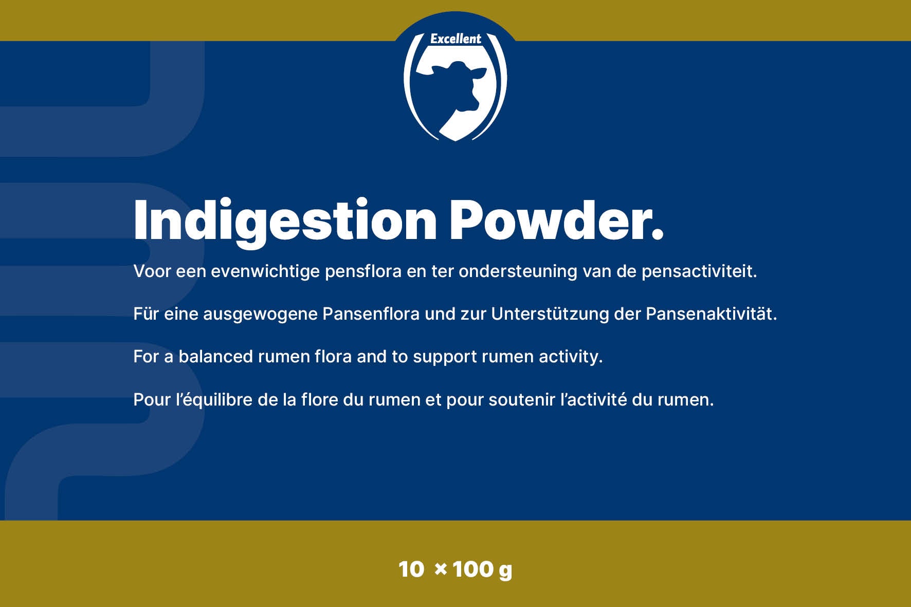 Excellent Indigestion für Rinder, Schafe, Ziegen, 10 x 100 g