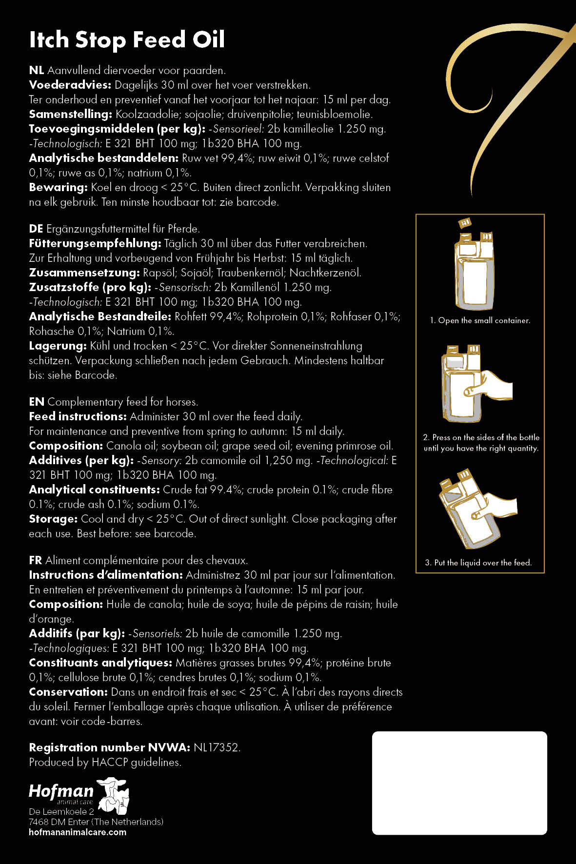 Excellent Horse Itch Stop für Pferde, 1 l