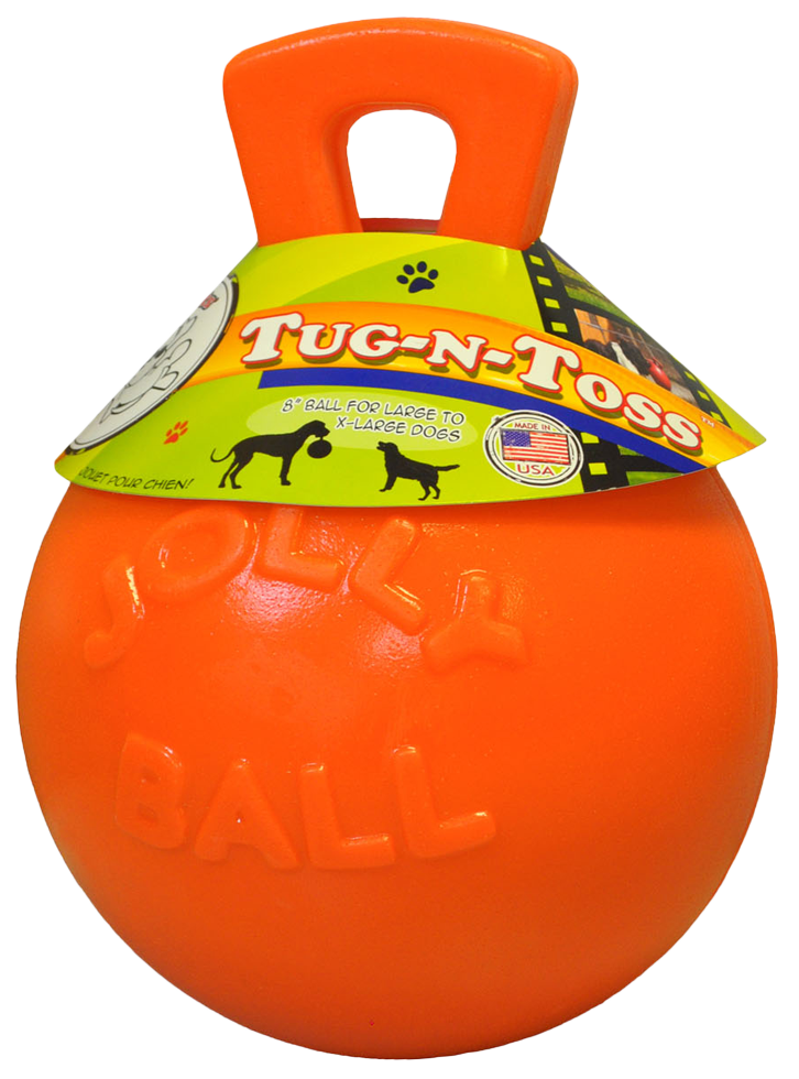 Jolly Pets Hundeball, Softball, punkt-resistent, Vanilleduft, orange, Ø 15 cm