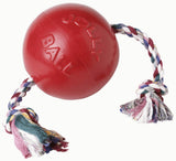 Jolly Pets Hundespielzeug Romp-n-Roll, Rot, Ø 11 cm