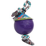 Jolly Pets Hundespielzeug Romp-n-Roll, Violett, L, Ø 20 cm