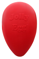 Jolly Pets Hundespielzeug Ei-Form, Kunststoff, rot, 20 cm
