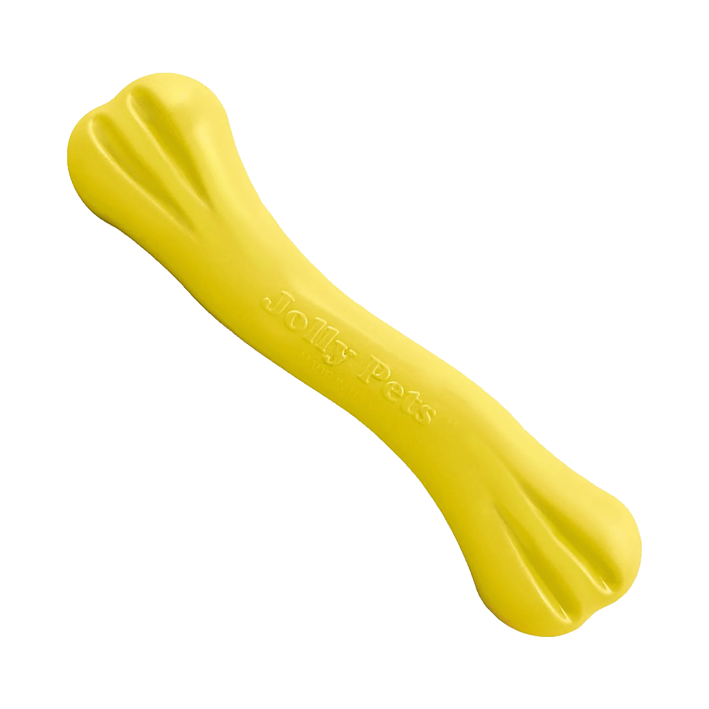 Jolly Pets Hundespielzeug Kauknochen aus Kautschuk mit Vanilleduft, robust für Hunde