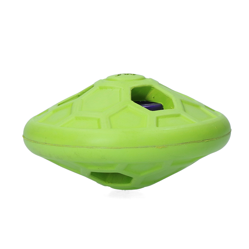 JW Hundespielzeug Gummi, Natural Sounds Rumbler, Ø 12 cm