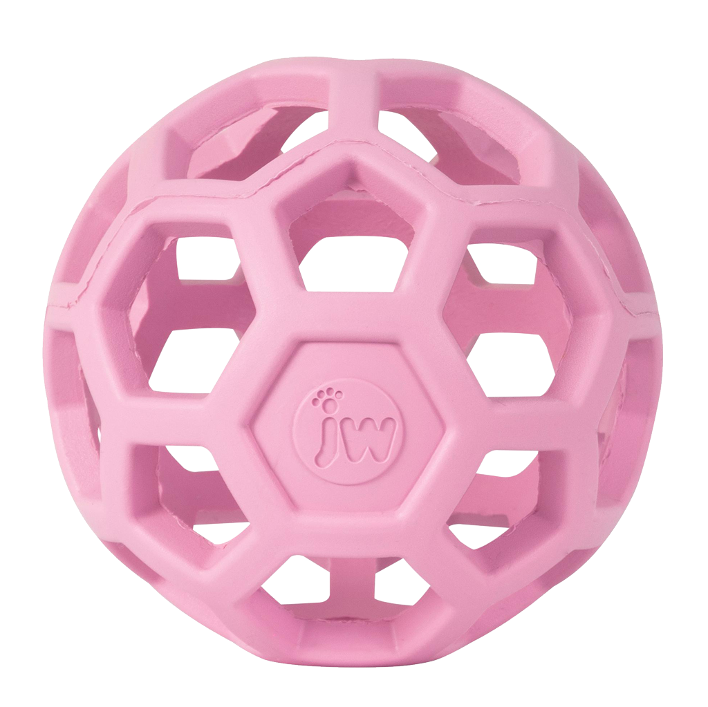 JW Hundespielzeug Hol-ee Roller, L, Ø 9 cm aus Naturkautschuk