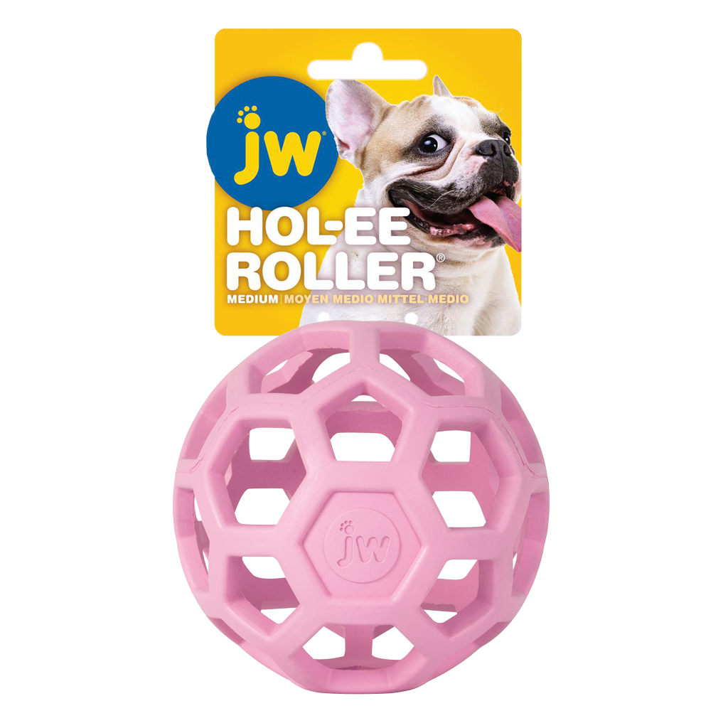 JW Hol-ee Roller Hundespielzeug M – vielseitiges Apportier- & Kauspielzeug