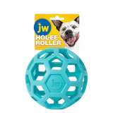JW Hol-ee Roller Hundespielzeug aus Naturkautschuk zum Kauen & Apportieren