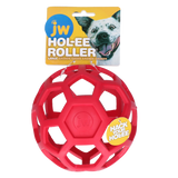 JW Hol-ee Roller Hundespielzeug aus Naturkautschuk zum Kauen & Apportieren