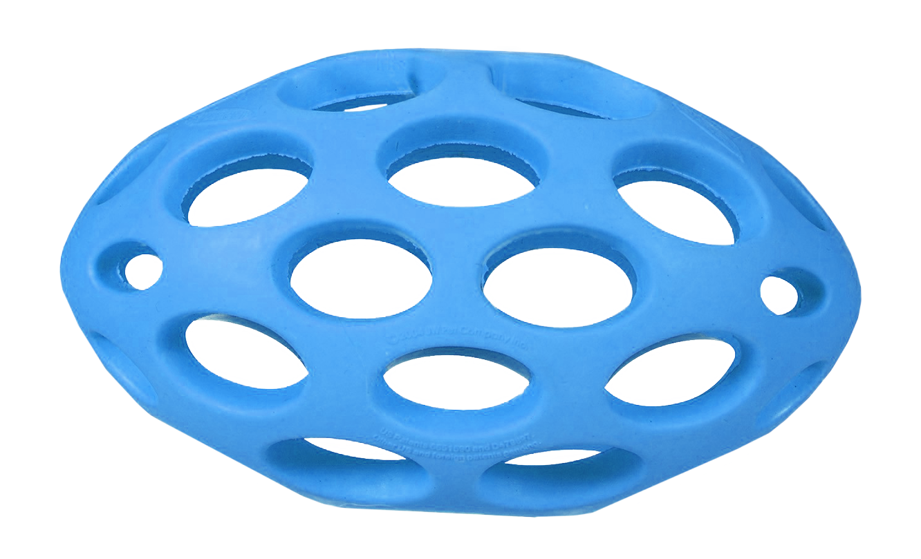 JW Hundespielzeug Hol-ee Football Small, Kautschuk, 11,5 cm x 6,5 cm