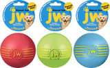 JW Hundespielzeug Ball, iSqueak, L, Ø 10 cm, Kautschuk, mit Quietscher